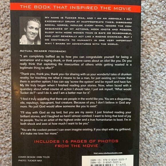 🌷2 for $15🌷I Hope They Serve Beer in Hell by Tucker Max - Picture 2 of 2